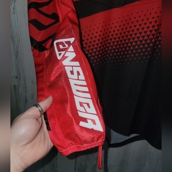 Mens Answer Motocross Racing Shirt - Picture 3 of 5